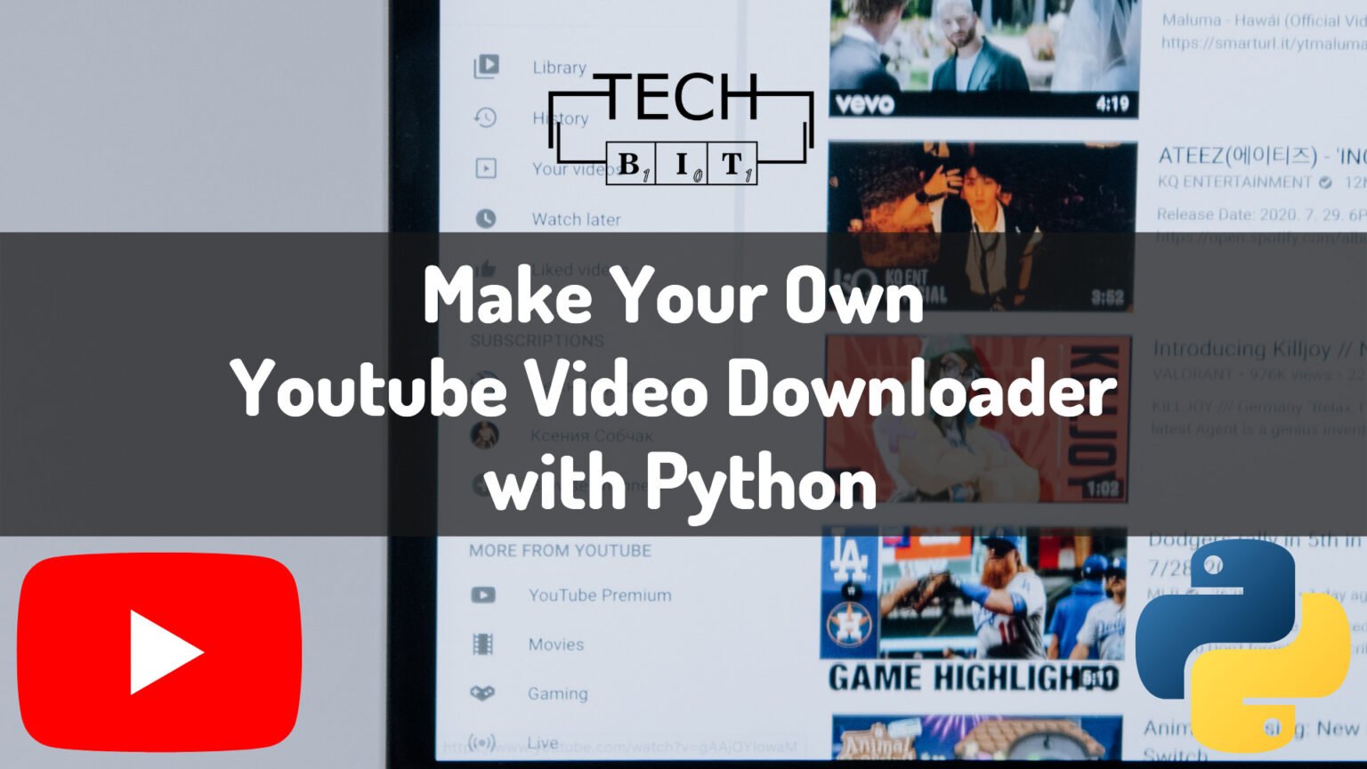 Easy Script To Make Your Own Youtube Video Downloader With Python ...